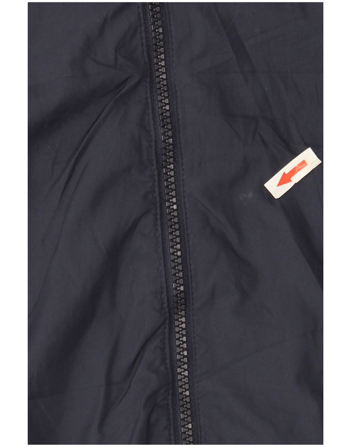 Adidas Dame Stella McCartney Oversized regnjakke UK 10 Small Navy Blue