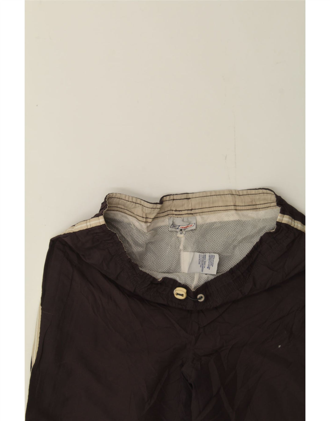 REEBOK Womens Tracksuit Trousers UK 16 Large  Brown Polyester Vintage Reebok and Second-Hand Reebok from Messina Hembry 