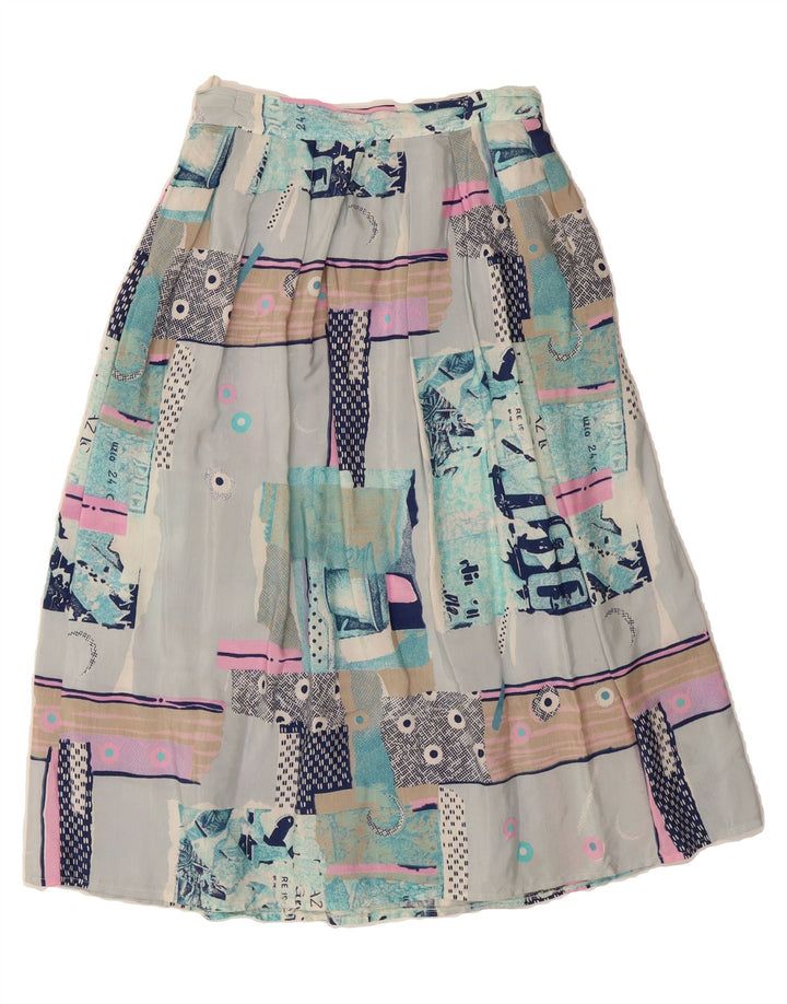 VINTAGE Womens A-Line Skirt W32 Large Multicoloured Patchwork Vintage Vintage and Second-Hand Vintage from Messina Hembry 