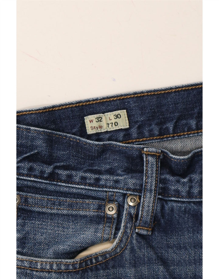J. CREW Mens Slim Jeans W32  L30 Blue Cotton Vintage J. Crew and Second-Hand J. Crew from Messina Hembry 