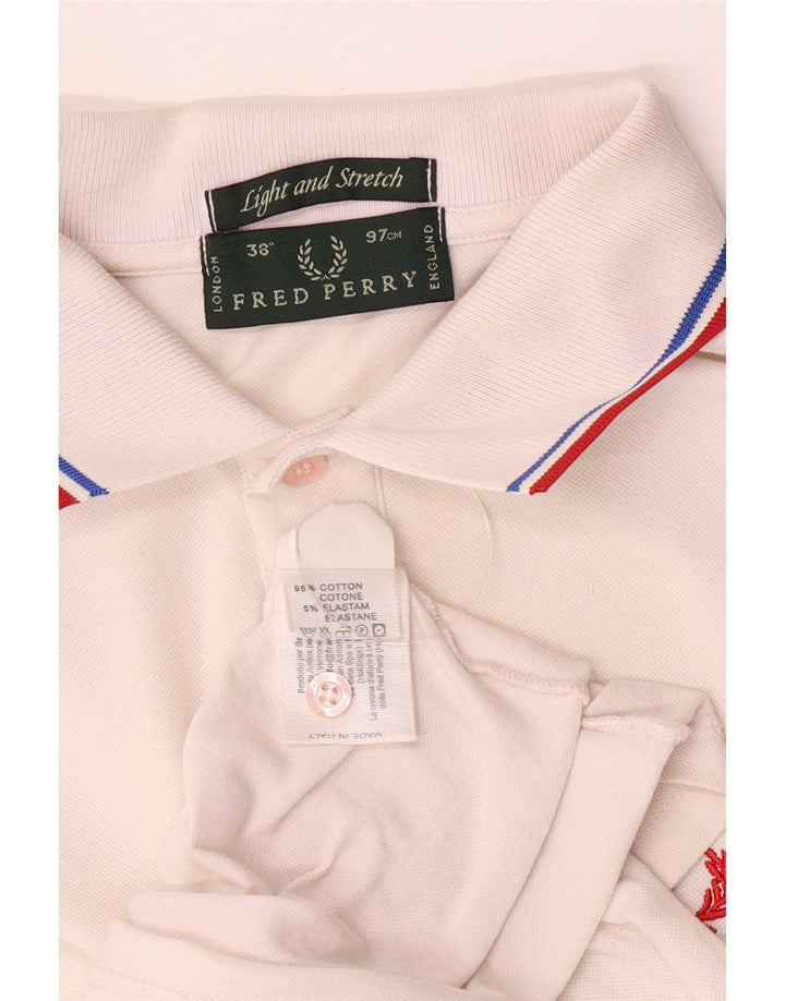 Fred Perry Herre poloshirt Lille hvid stribet bomuld