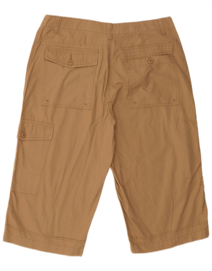 Marks & Spencer Herre Blue Harbor Cargo Bermuda Shorts W34 Large Beige
