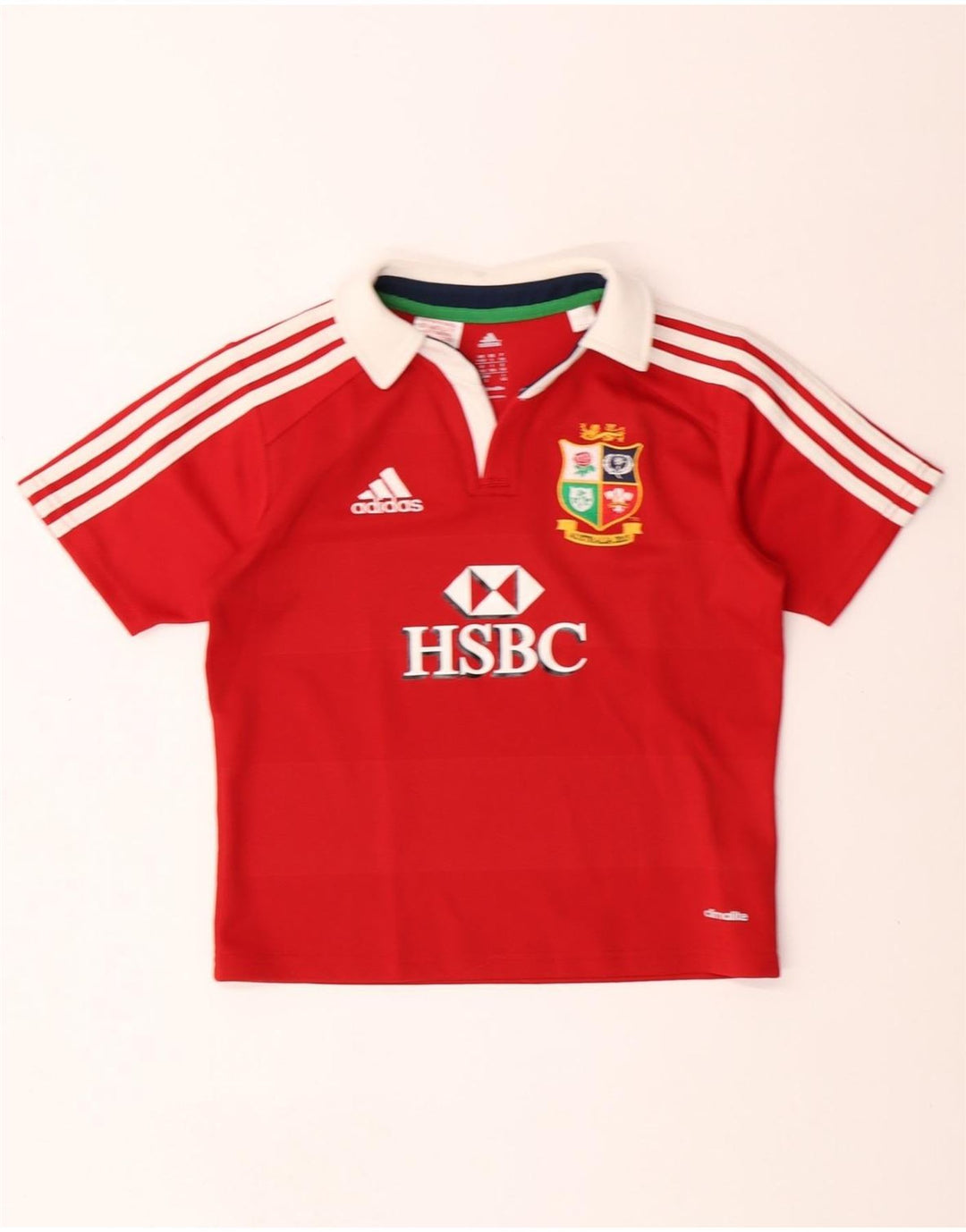 ADIDAS Boys Australia 2013 grafisk poloskjorte 9-10 år rød polyester