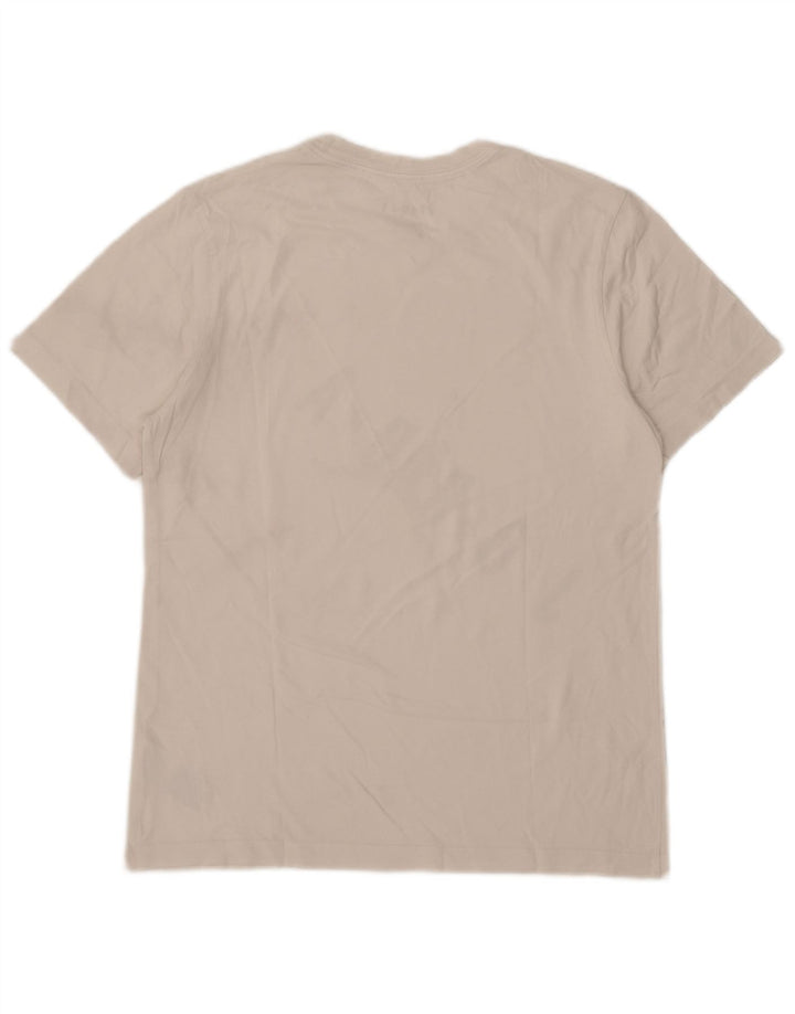 Jordan Herre Standard Fit Grafisk T-Shirt Top Medium Hvid Bomuld
