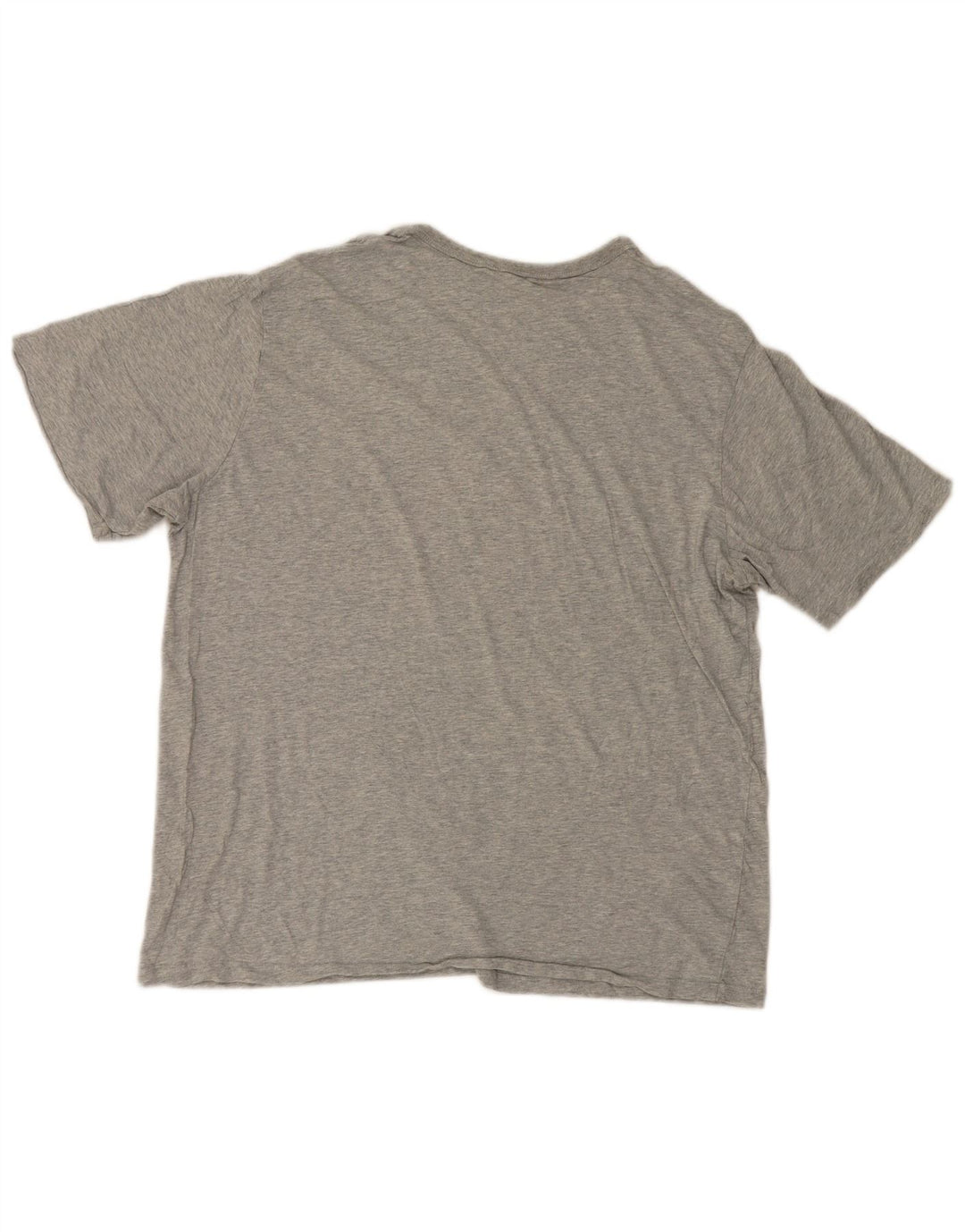Champion Herre Grafisk T-Shirt Top 2XL Grå Bomuld