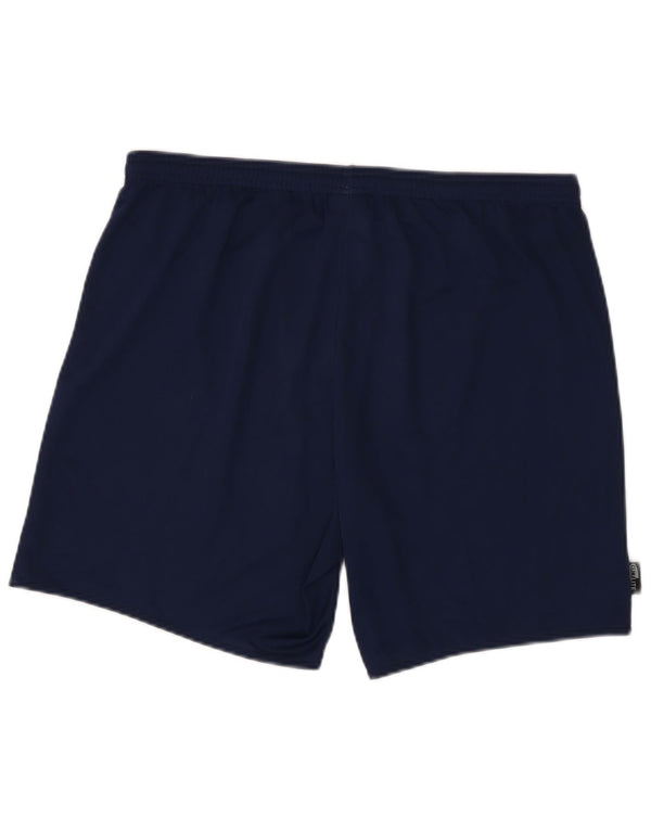 Adidas Herre Climalite Sportshorts store marineblå polyester