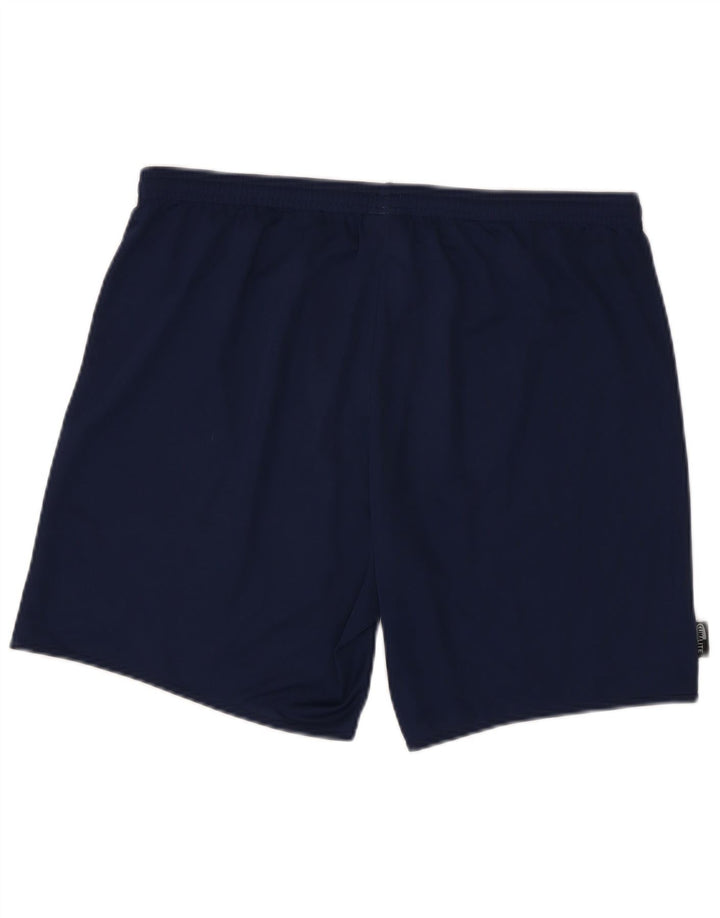 Adidas Herre Climalite Sportshorts store marineblå polyester