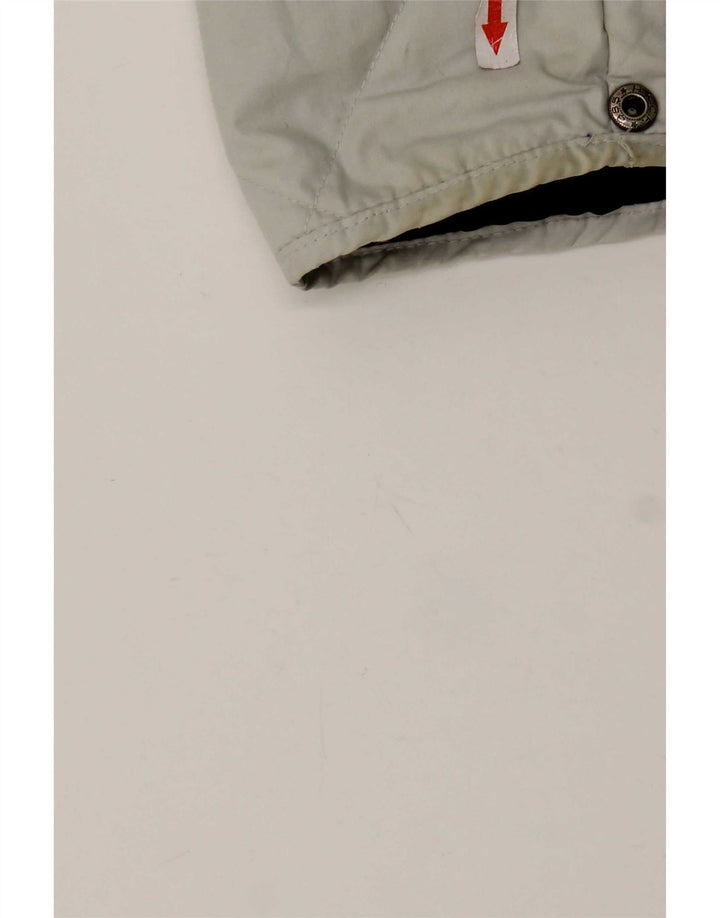 Fila Pige Quiltet Jakke 13-14 År Grå Polyester