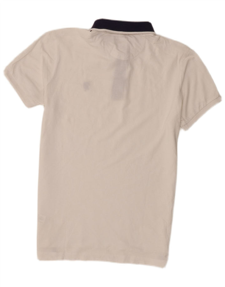 U.S. Polo Assn. Herreskjorte lille hvid Colourblock Bomuld