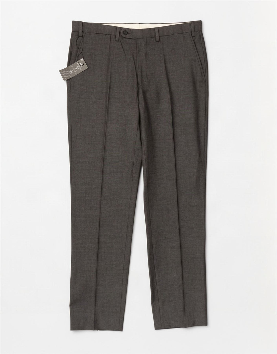 Marks & Spencer Herre Skræddersyet Fit Straight Suit Bukser W36 L33 Grå