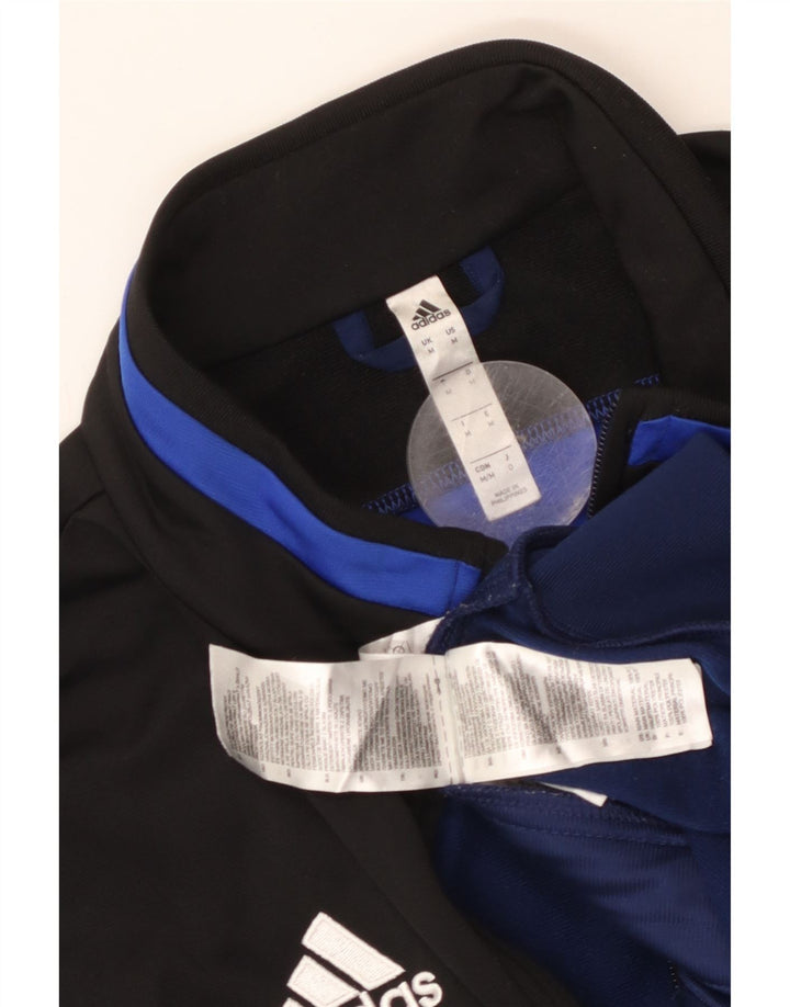 Adidas Træningsdragt til mænd Topjakke Medium Marineblå Colourblock Polyester