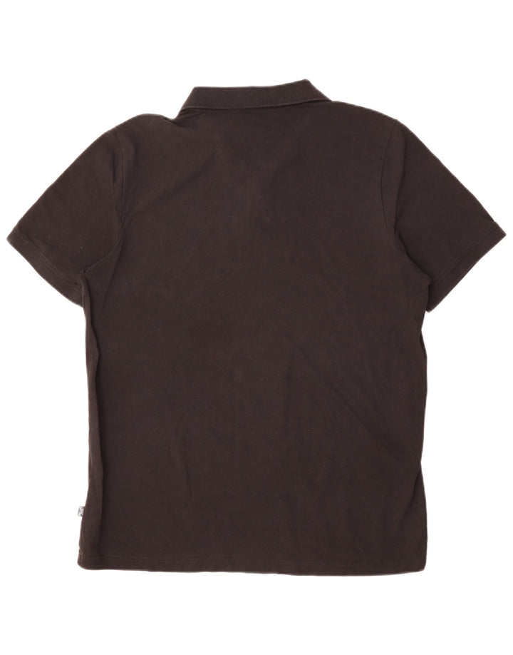 PUMA Poloshirt til mænd Stor sort bomuld