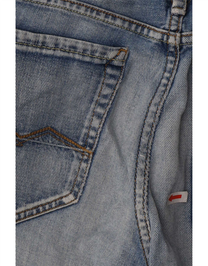 Meltin' Pot Herre Mark Straight Jeans W34 L34 Blå Bomuld