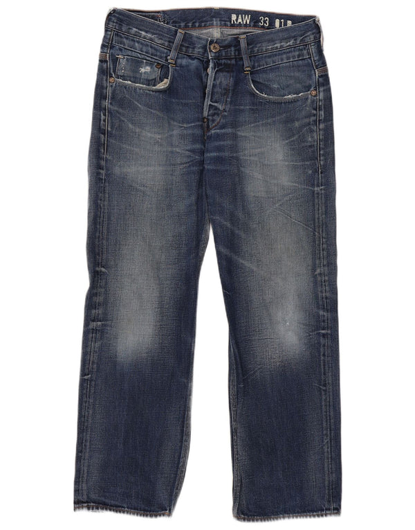 G-STAR Straight Jeans til mænd W32 L28 Blå