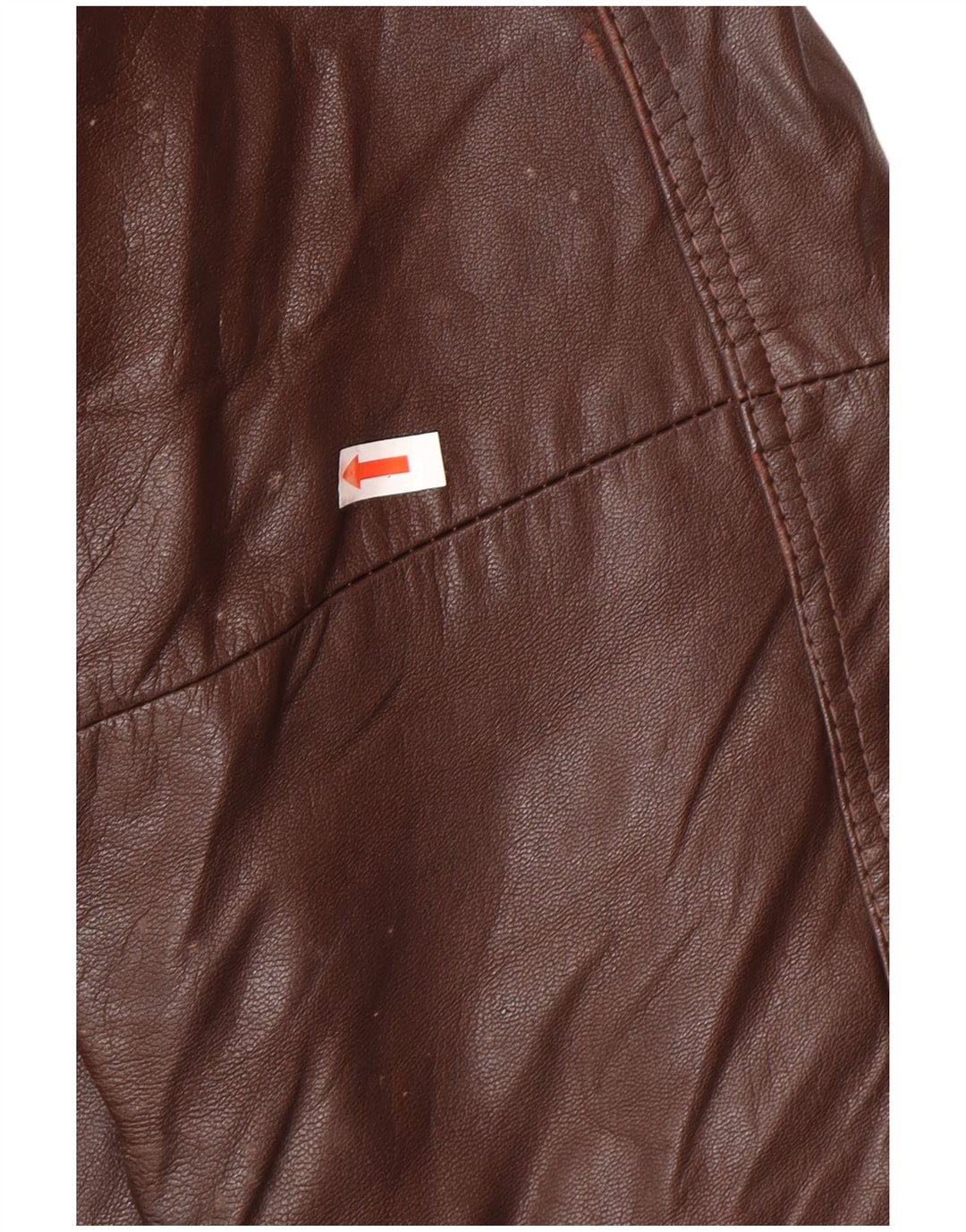 Vintage herre læderjakke IT 52 XL Brun