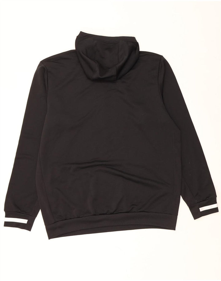 ADIDAS Herre Climacool Hoodie Jumper XL Sort Polyester