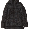 GUESS Womens Padded Coat UK 4 XS Black Polyester
