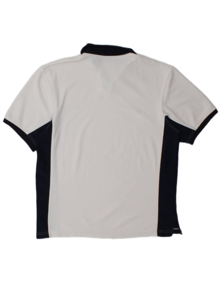 Reebok Polo Shirt til mænd XS Hvid Colourblock
