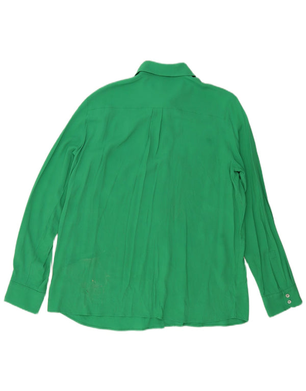 Marella Dame Skjorte Bluse UK 16 Large Green