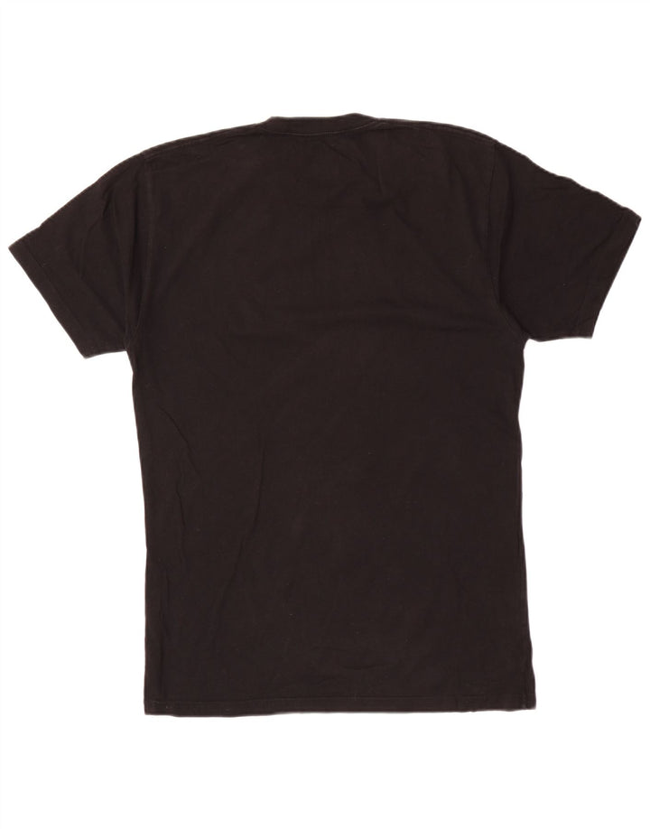 Vans Herre Classic Fit T-Shirt Top Medium Sort Bomuld