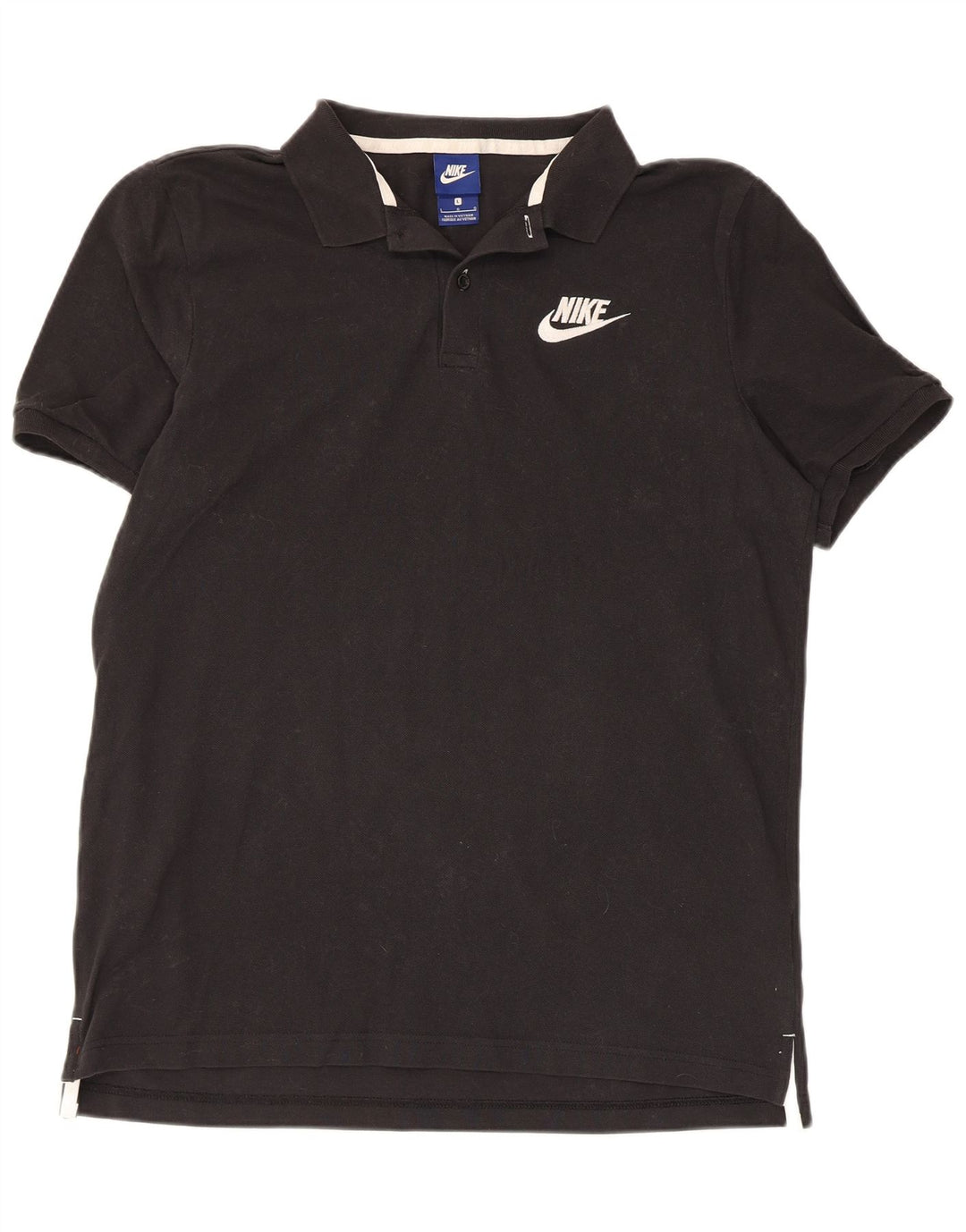 Nike herre poloshirt stor sort bomuld