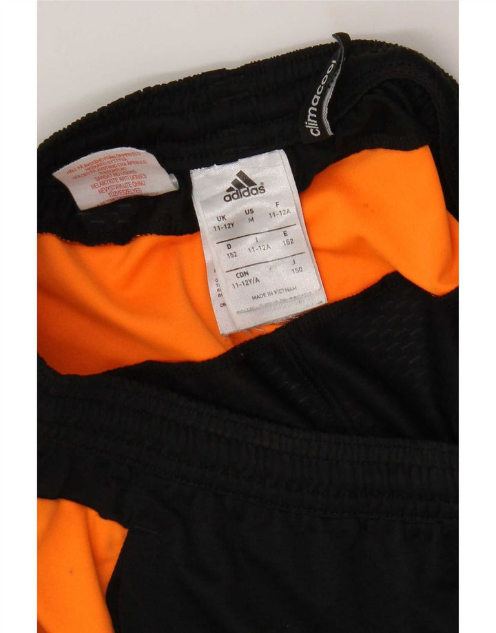 Adidas Boys Climacool Sportshorts 11-12 år Sort Colourblock Polyester
