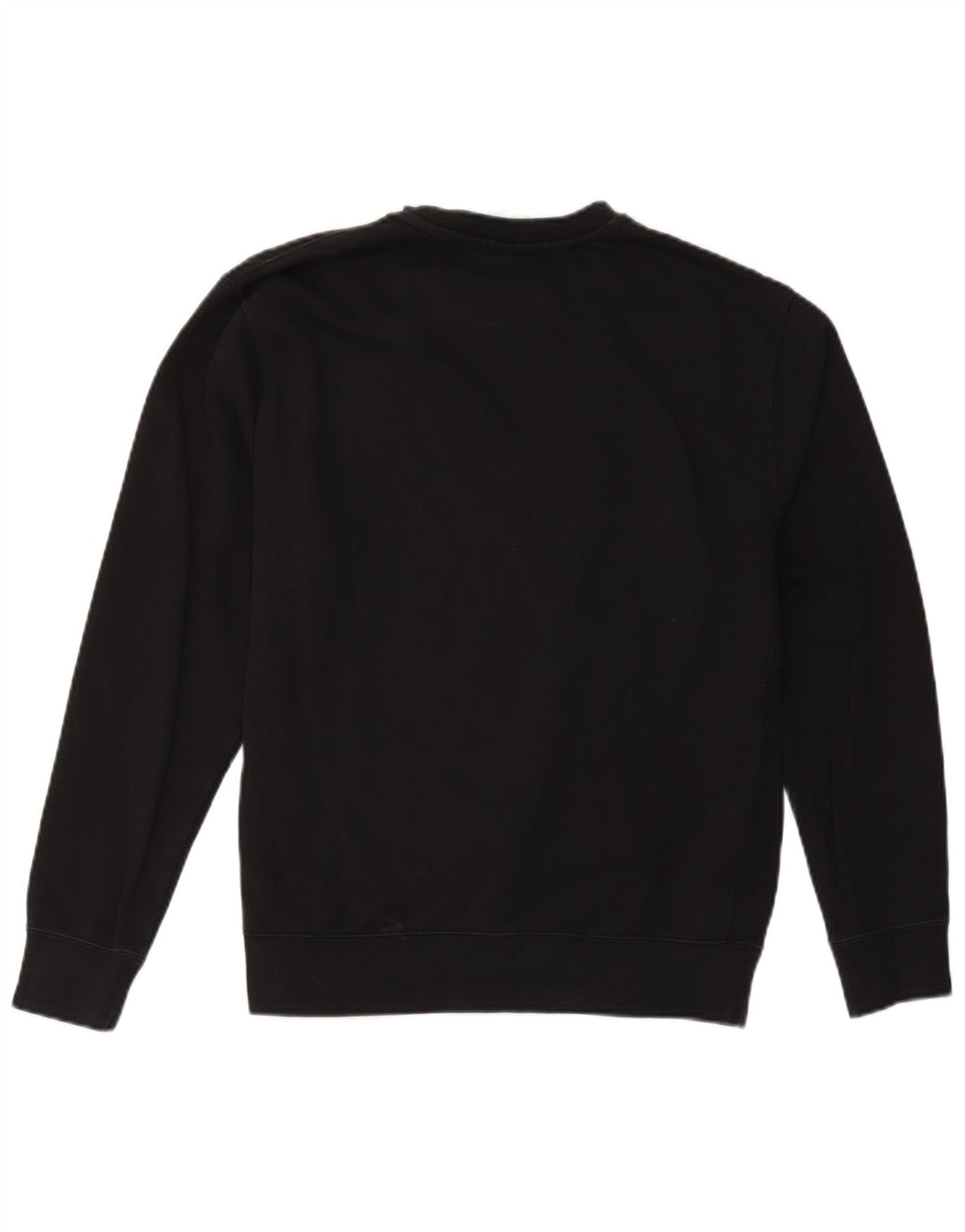 Nike Dame Sweatshirt Jumper UK 16 Stor sort bomuld