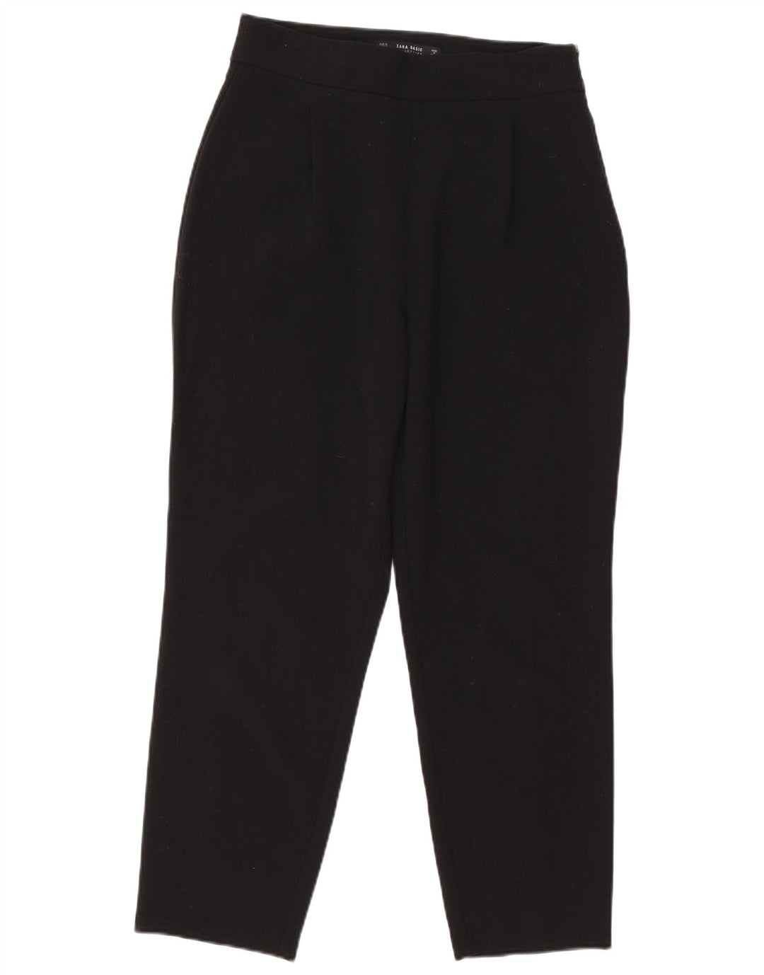 Zara Dame tilspidsede Casual Bukser Medium W30 L26 Sort