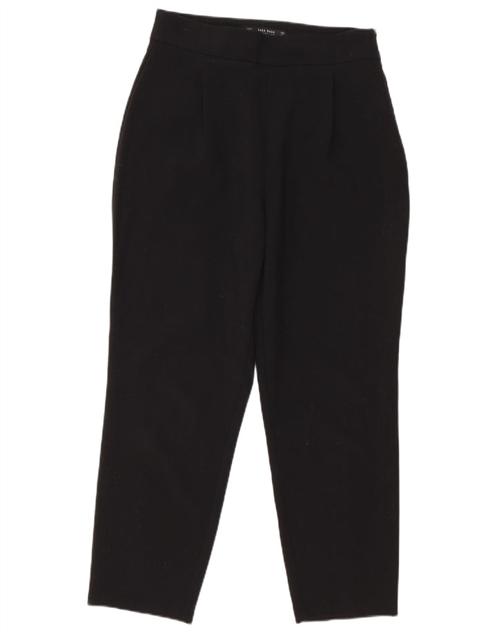 Zara Dame tilspidsede Casual Bukser Medium W30 L26 Sort