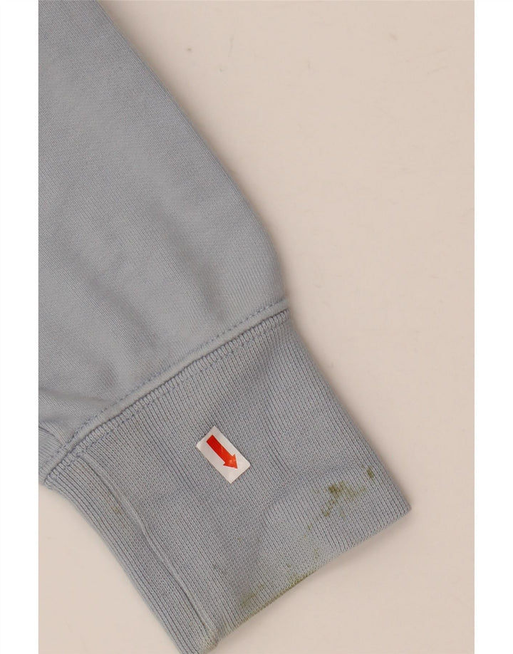 Champion Herre Grafisk Sweatshirt Jumper Medium Blå Bomuld