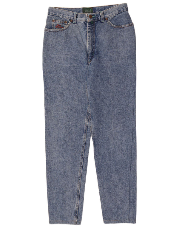 Bedste firmapiger tilspidsede jeans 14-15 år W28 L28 blå bomuld