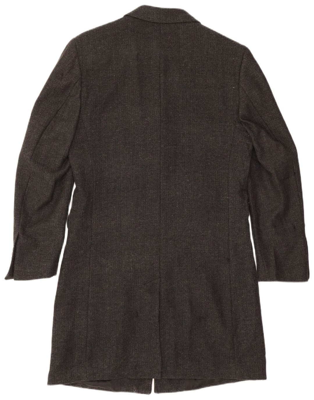 French Connection Herre Overfrakke UK 38 Medium Grey Sildebensuld
