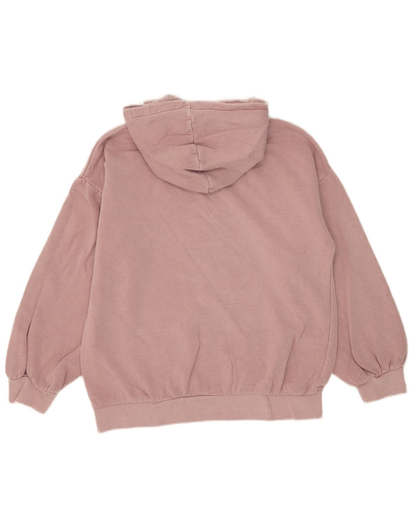 Marks & Spencer Girls Hoodie Jumper 13-14 år Pink Bomuld