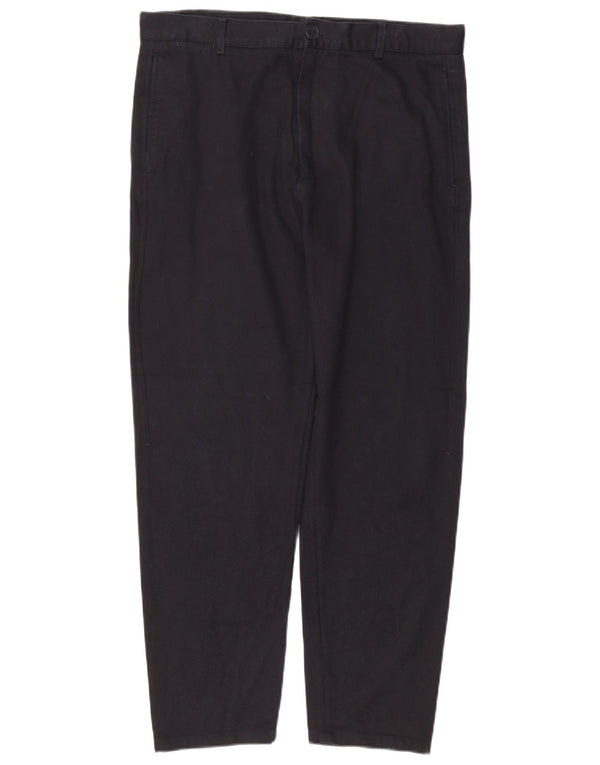 Cos Herre tilspidsede Chinobukser IT 52 XL W38 L29 Marineblå Lyocell