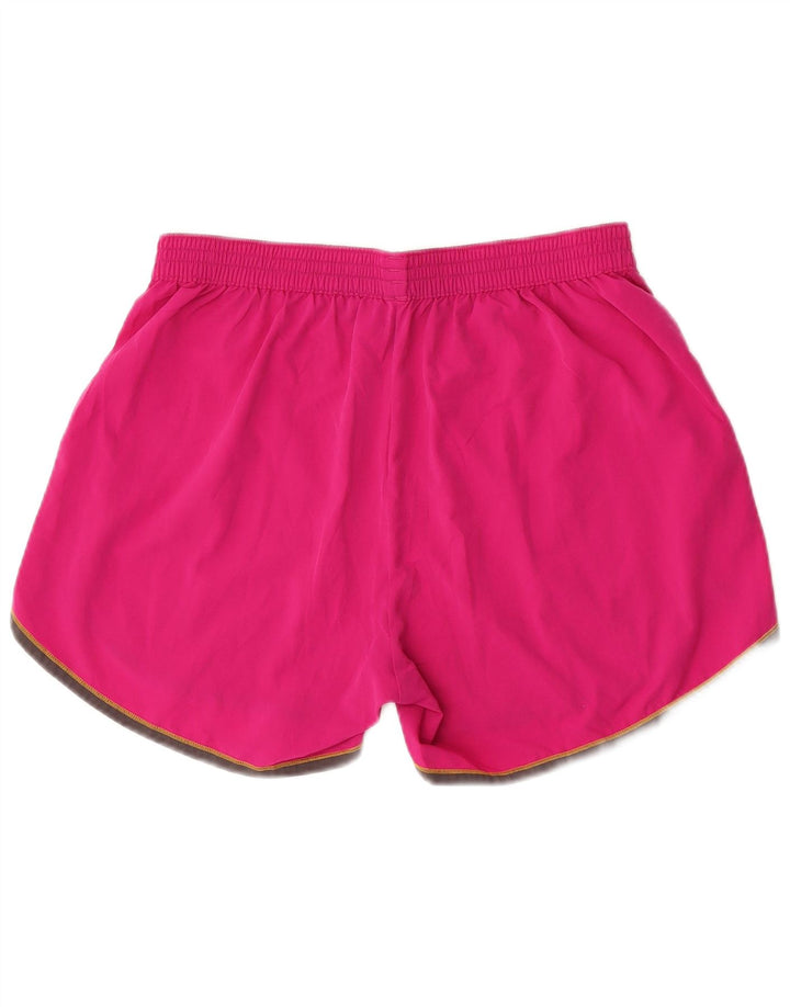 Under Armour Dame Sports Shorts UK 16 Large Pink Polyester
