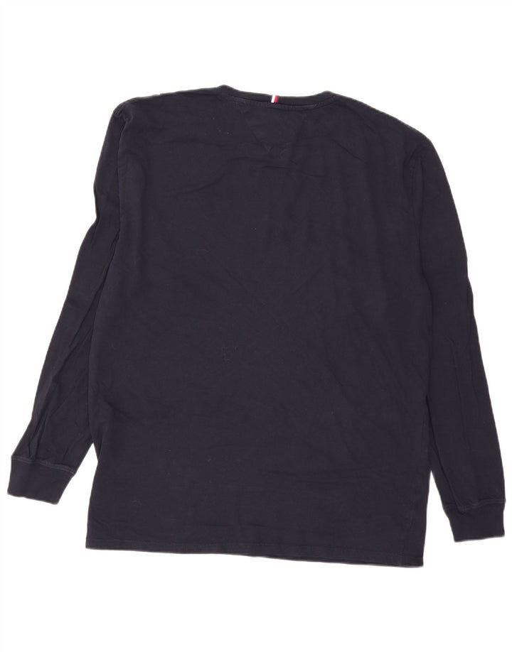 Tommy Hilfiger Herre Top Langærmet XL Navy Blue