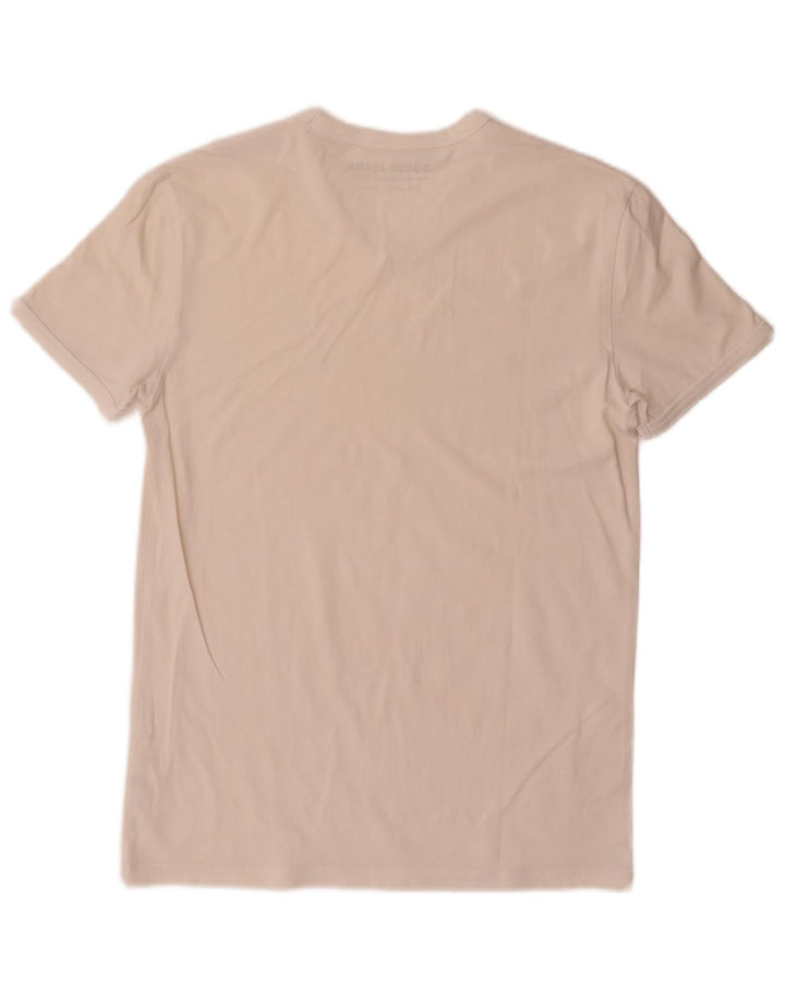 Guess Herre T-Shirt Top Stor Hvid Bomuld