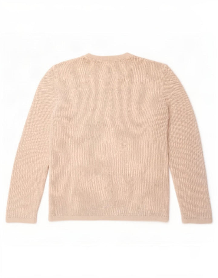 Cos Herre sweater med rund hals, medium off white bomuld