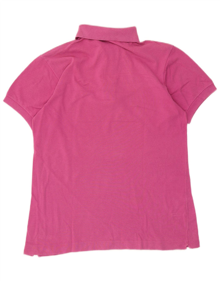 Lacoste herre poloskjorte str. 3 Lille pink bomuld