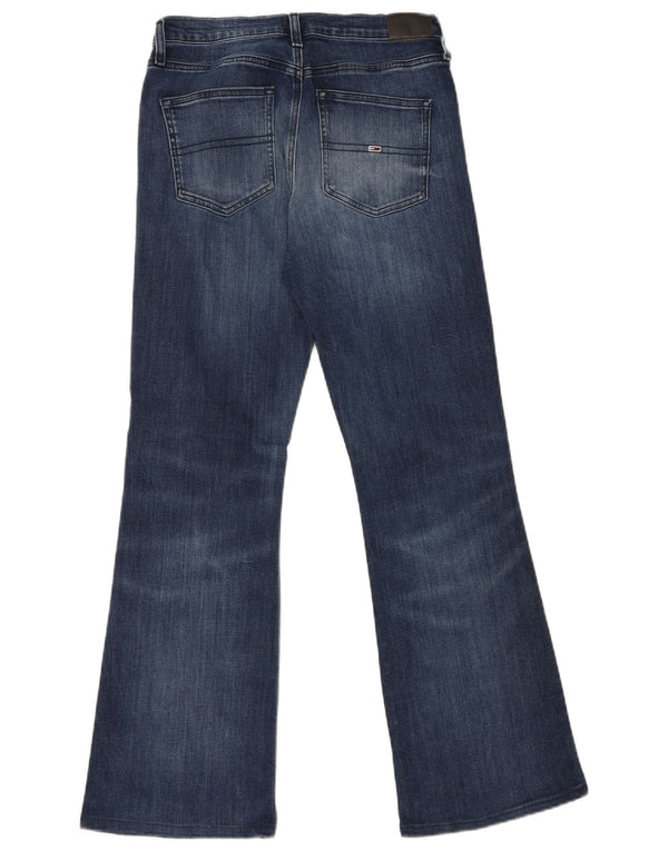 Tommy Hilfiger Dame Sylvia Flared Jeans W30 L32 Marineblå Bomuld