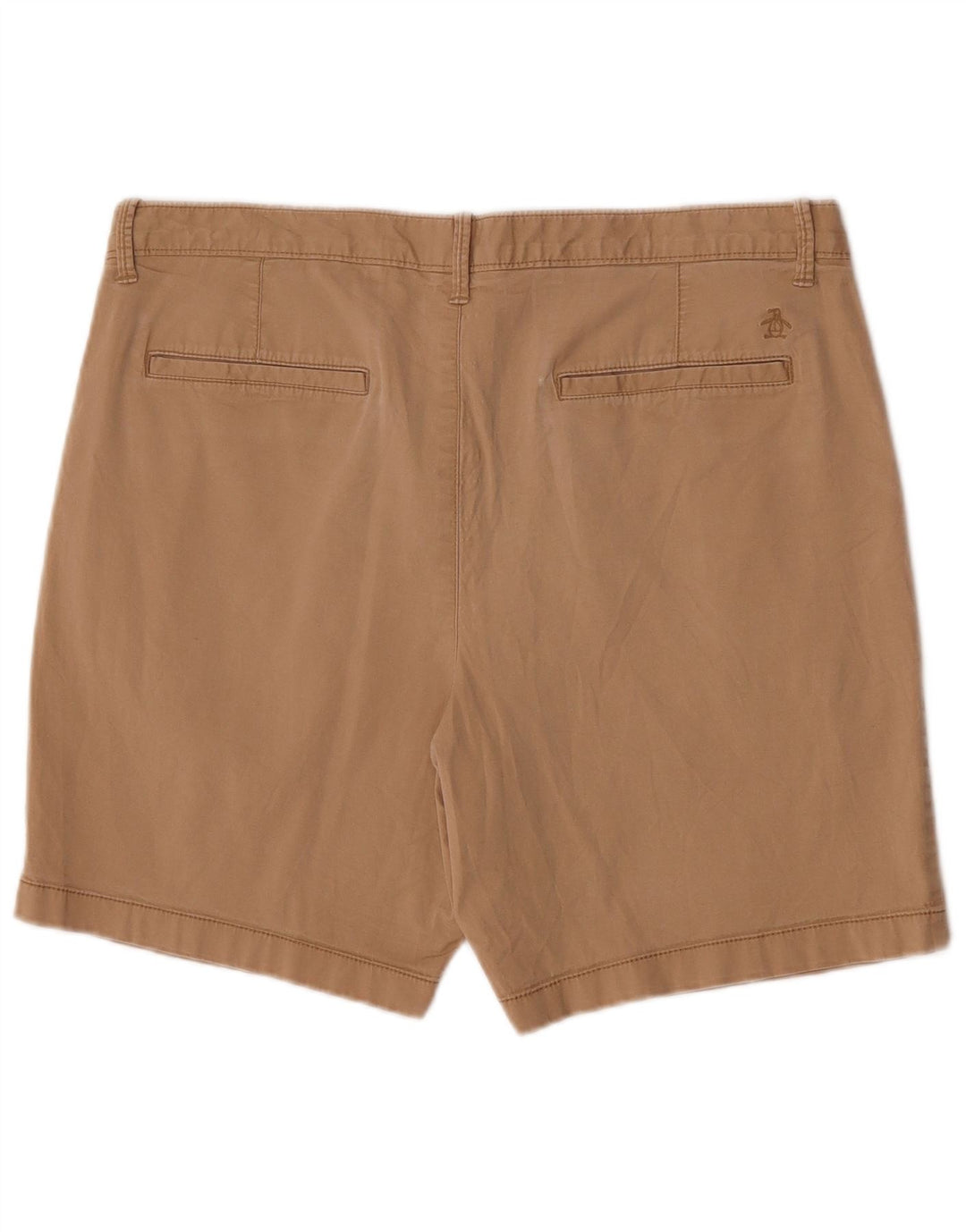 Penguin Herre Chino Shorts W36 Stor Beige Bomuld