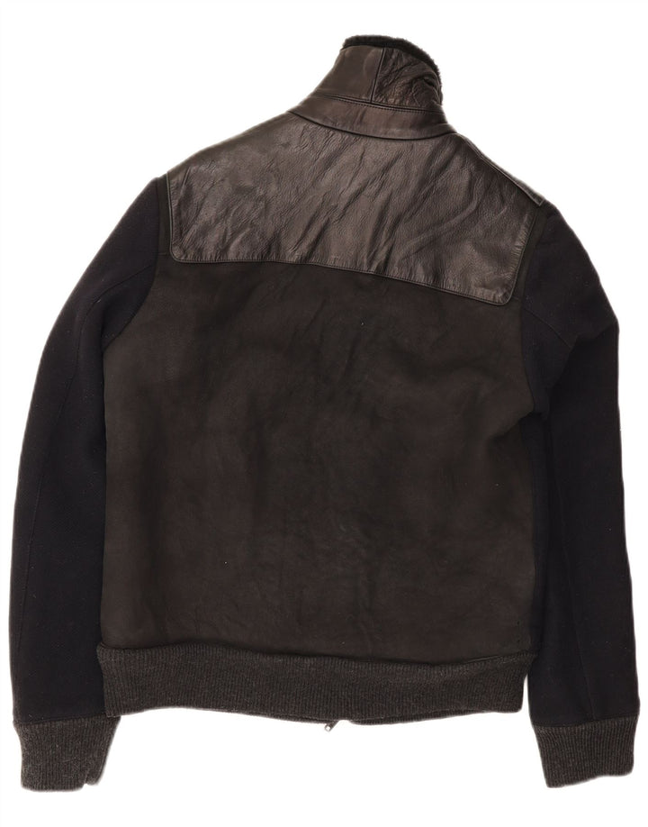 Grifoni Bomberjakke til mænd IT 48 Medium Sort Colourblock
