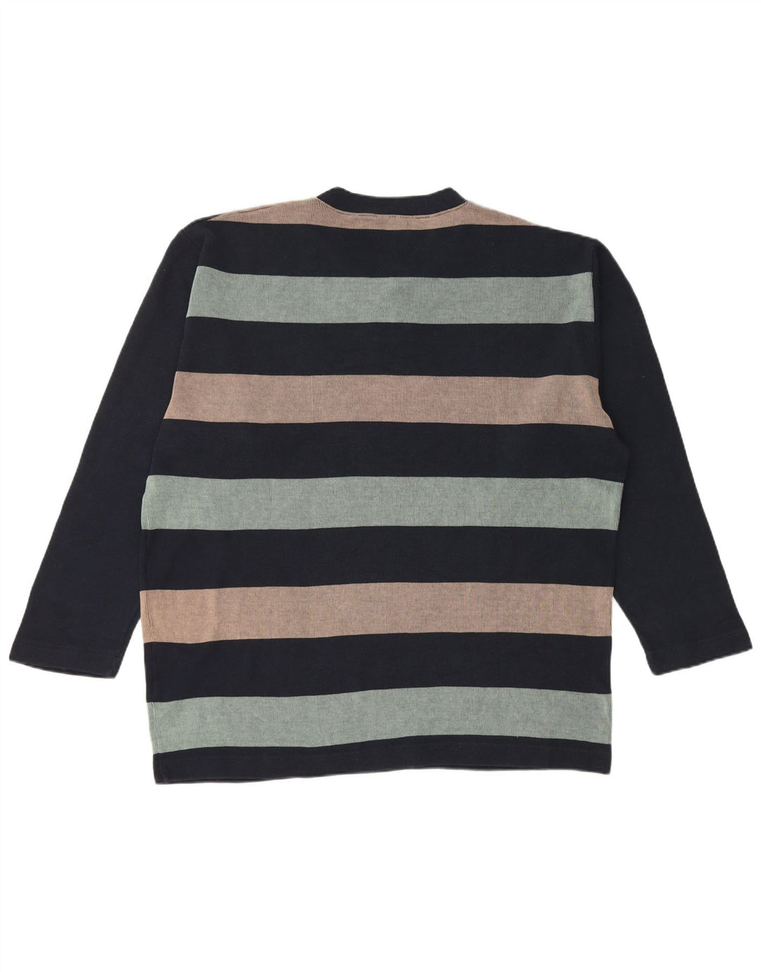 Fila Herre Top Langærmet XL Marineblå Stribet