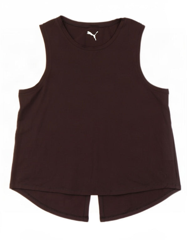 Puma Damevest Top UK 14 Medium Sort Polyester