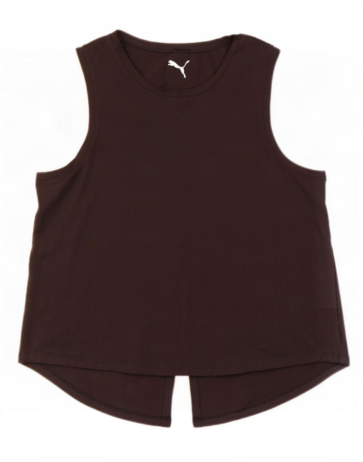 Puma Damevest Top UK 14 Medium Sort Polyester