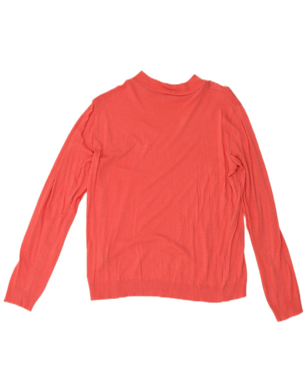 Massimo Dutti Dame Top Langærmet UK 18 XL Pink Lyocell