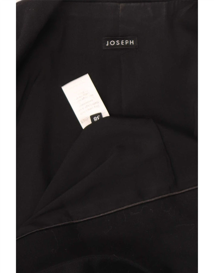 Joseph Dame 1 Knap Blazer Jakke IT 38 XS Sort Virgin Wool