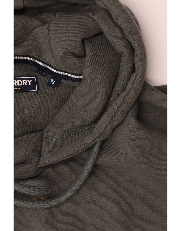 Superdry Hættetrøje til mænd, lille Khaki Bomuld