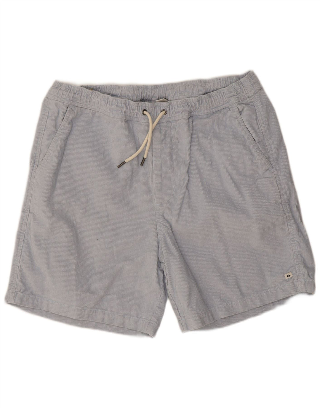 Quiksilver Herre Corduroy Shorts Medium W32 Blå Bomuld