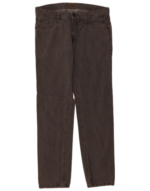Camel Active Straight Jeans til mænd W36 L34 Grå Bomuld